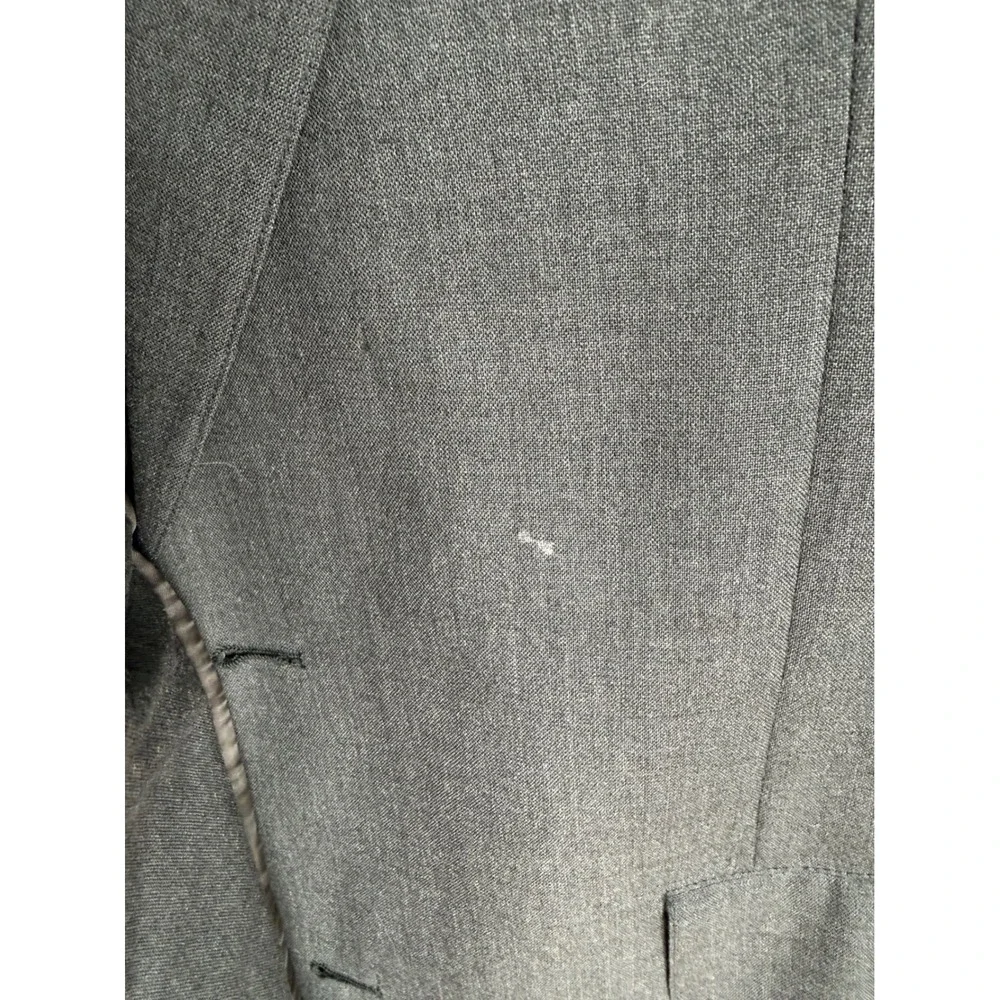 Brooks Brothers Makers Brooksease Blazer Men 42 Grey Wool Business Union USA